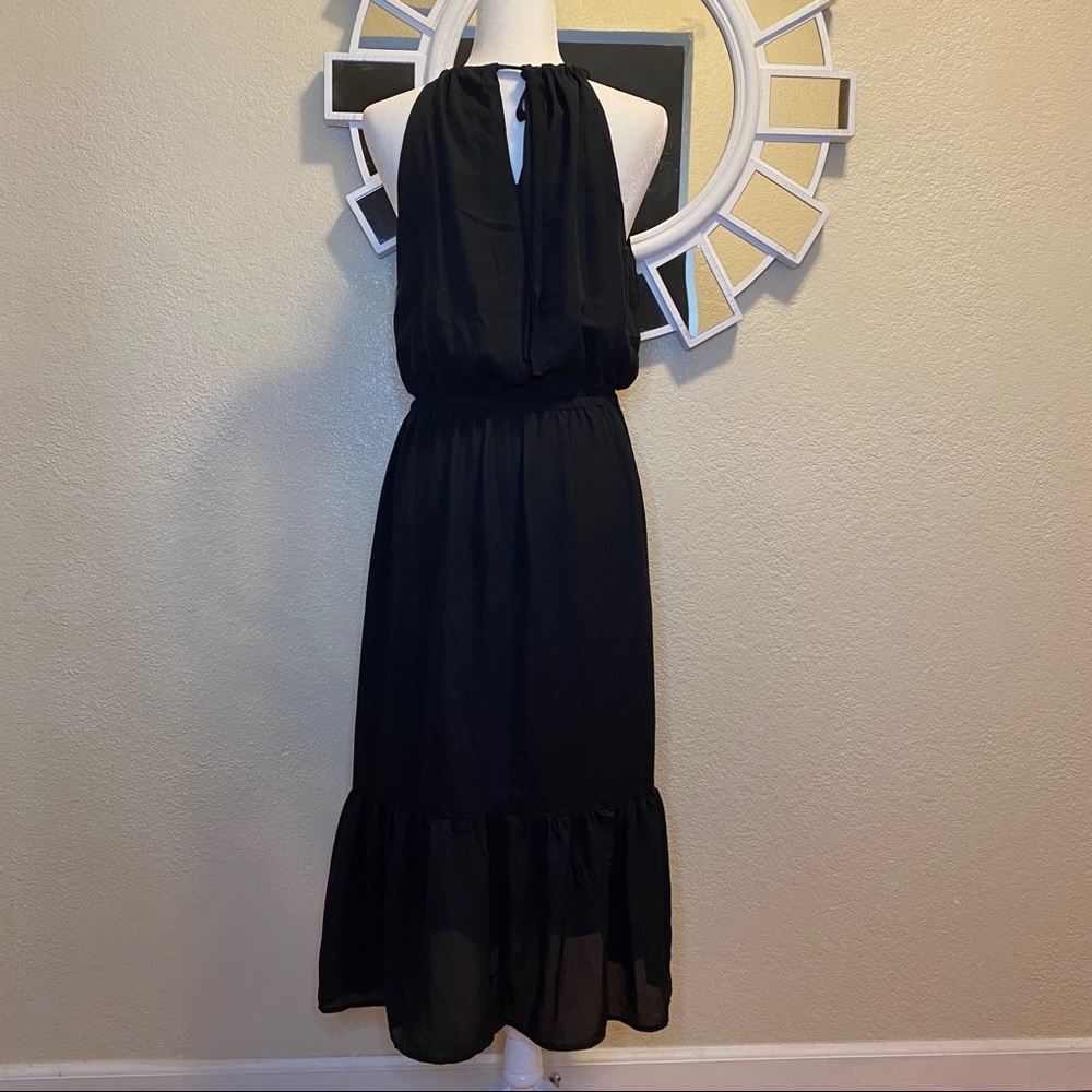 Gibson Halter Midi Dress M NWOT - Picture 5 of 9